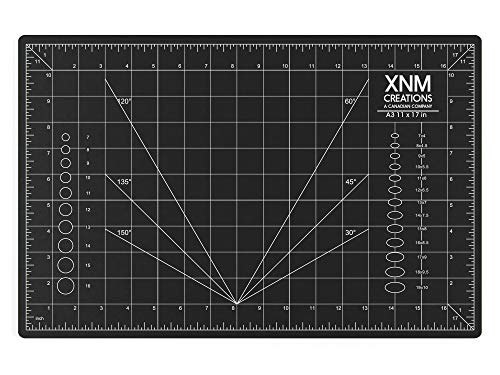 XNM 12" x 18" A3 Self-Healing Cutting Mat: $23.99 XNM 12" x 18" A3 Self-Healing Cutting Mat: $23.99