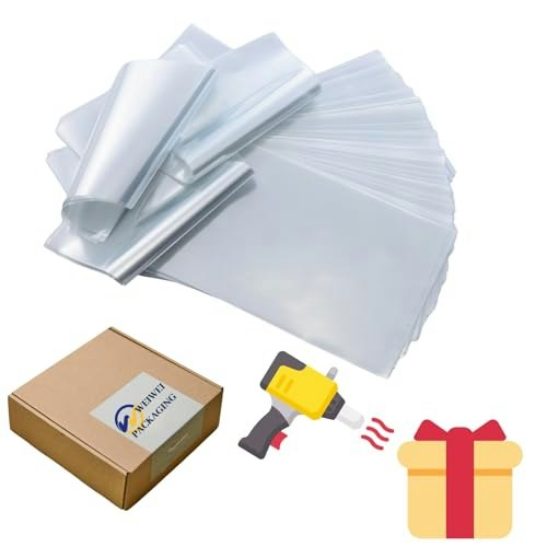 Weiwei 14" x 20" PVC Heat Shrink Wrap Bags 200-Pack: $23.99 Weiwei 14" x 20" PVC Heat Shrink Wrap Bags 200-Pack: $23.99