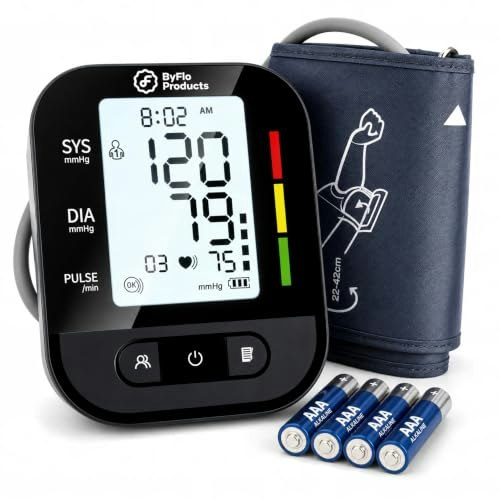 ByFloProducts Upper Arm Blood Pressure Monitor: $18.99 ByFloProducts Upper Arm Blood Pressure Monitor: $18.99