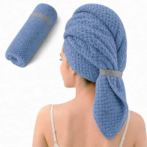 Microfiber Hair Wrap Towel: $8.23