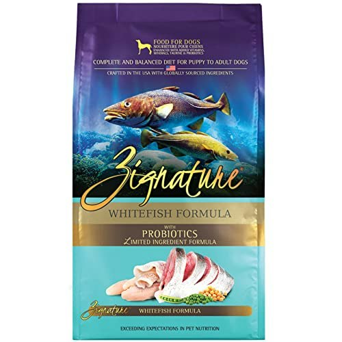 Zignature Whitefish Limited Ingredient Dry Dog Food 25-lb.: $62.39