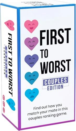First to Worst Couples Party Game: $17.99 First to Worst Couples Party Game: $17.99