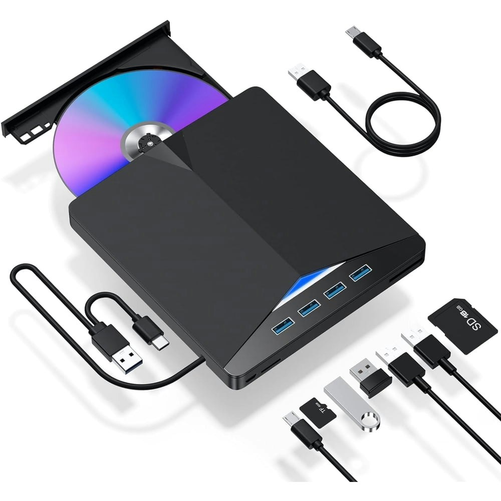 External 7-in-1 USB 3.0 CD/DVD Burner Drive: $18.62 External 7-in-1 USB 3.0 CD/DVD Burner Drive: $18.62