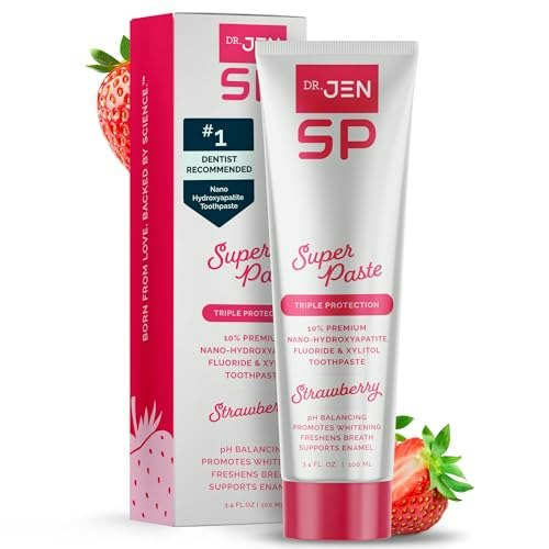 Dr. Jen Super Paste 10% Nano Hydroxyapatite Toothpaste: $25.60 Dr. Jen Super Paste 10% Nano Hydroxyapatite Toothpaste: $25.60