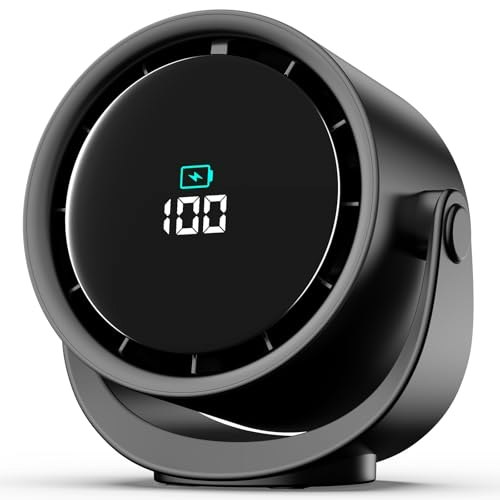 YoshEnmo 6-inch 5-Speed Portable Desk Fan: $13.99