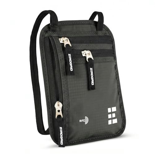 Zero Grid RFID Travel Neck Wallet: $18.39 Zero Grid RFID Travel Neck Wallet: $18.39