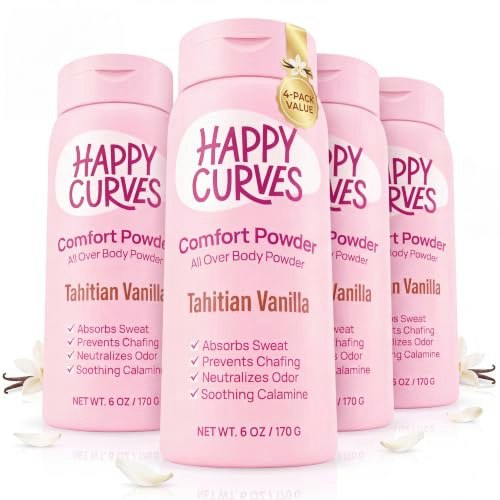 Happy Curves Talc-Free Anti-Chafe Body Powder: $49.99 Happy Curves Talc-Free Anti-Chafe Body Powder: $49.99