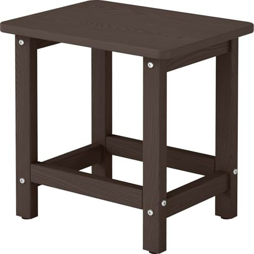 Bivoda 16.6-Inch Square Weatherproof Outdoor Side Table: $31.99 Bivoda 16.6-Inch Square Weatherproof Outdoor Side Table: $31.99