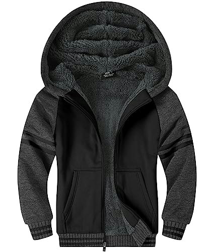 Zity Boys Sherpa-Lined Zip-Up Fleece Hoodie: $26.58 Zity Boys Sherpa-Lined Zip-Up Fleece Hoodie: $26.58