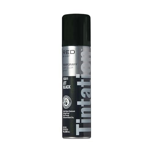 Red by Kiss Tintation Temporary Hair Color Spray 2.82-oz.: $6.39 Red by Kiss Tintation Temporary Hair Color Spray 2.82-oz.: $6.39