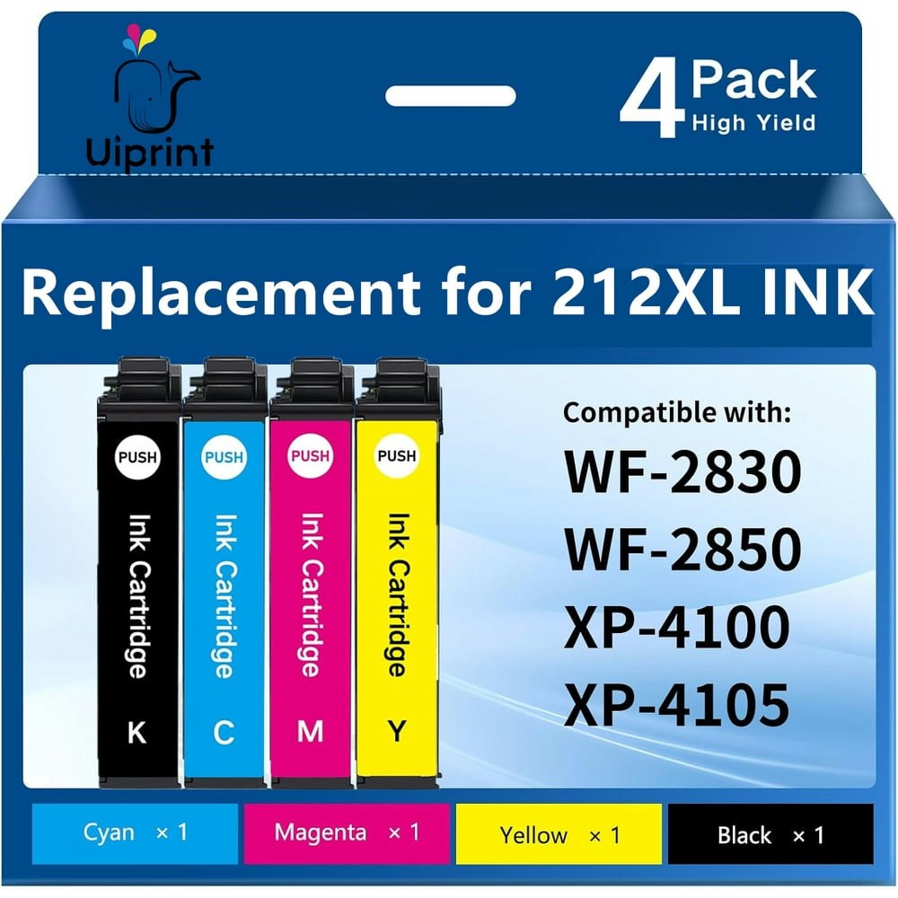Epson 212 Ink Cartridge Replacement 4-Pack: $15.08