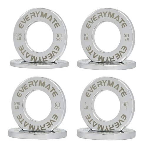 Everymate 8-Piece Fractional Weight Plate Set: $26.39 Everymate 8-Piece Fractional Weight Plate Set: $26.39