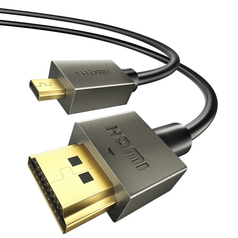 Micro HDMI to HDMI Cable 3.3-Foot: $11.04 Micro HDMI to HDMI Cable 3.3-Foot: $11.04