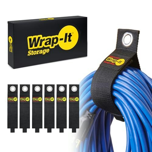 Wrap-It 17-inch Storage Straps 6-Pack: $15.99 Wrap-It 17-inch Storage Straps 6-Pack: $15.99