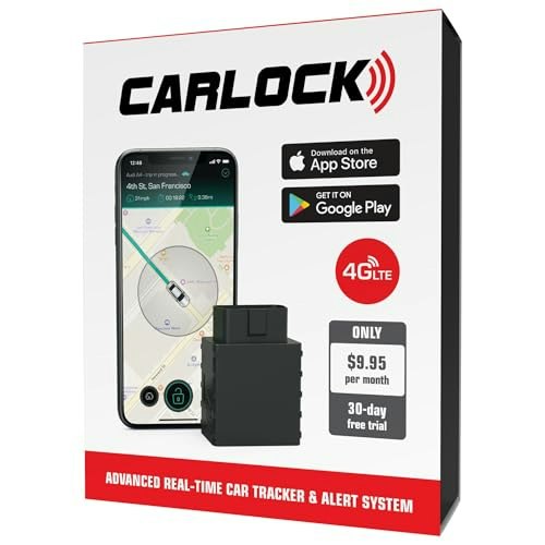 Carlock 4G Real-Time OBD GPS Tracker and Alarm System: $22.95 Carlock 4G Real-Time OBD GPS Tracker and Alarm System: $22.95