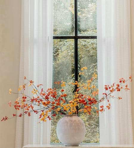 Misspin 14-Piece Artificial Flowers with Greenery Stems: $30.39 Misspin 14-Piece Artificial Flowers with Greenery Stems: $30.39