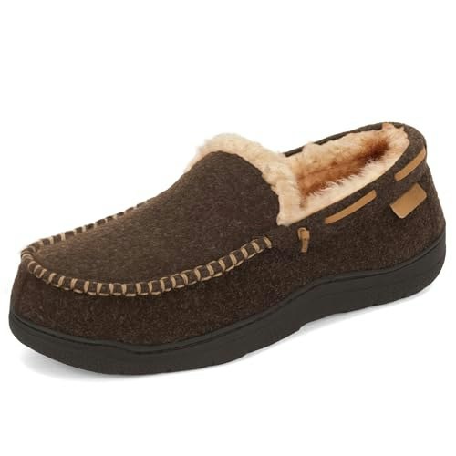 Zigzagger Men's Memory Foam Moccasin Slippers: $28.10 Zigzagger Men's Memory Foam Moccasin Slippers: $28.10