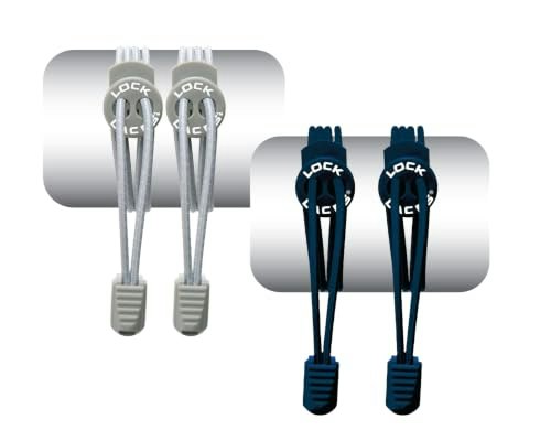 Lock Laces No-Tie Elastic Shoelaces 2-Pack: $14.24 Lock Laces No-Tie Elastic Shoelaces 2-Pack: $14.24