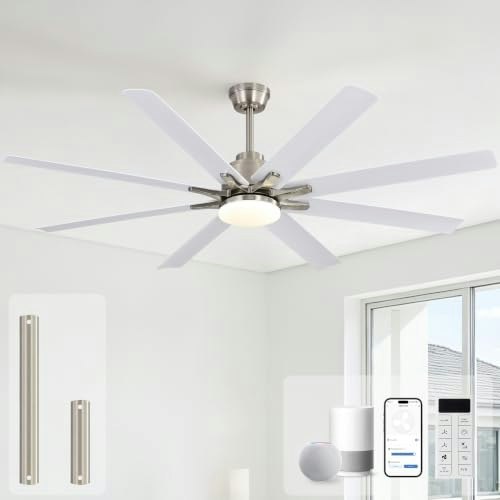 Sofucor 52-Inch Smart Ceiling Fan with Light: $132.99 Sofucor 52-Inch Smart Ceiling Fan with Light: $132.99
