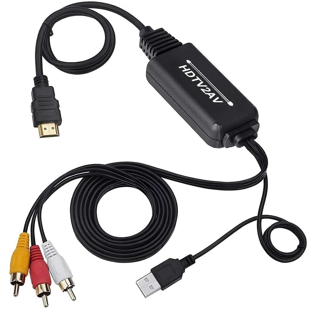HDMI to RCA Composite Video and Audio Converter: $12.59
