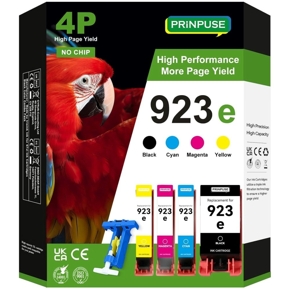 923XL Ink Cartridge 4-Pack for HP OfficeJet Pro: $34.19