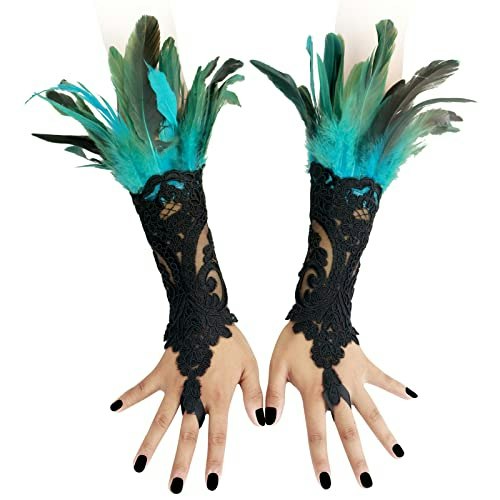 Homelex Feather Lace Gloves: $14.99