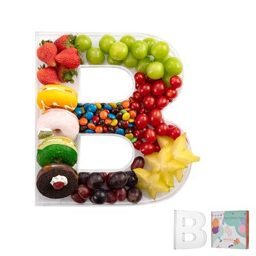 11-Inch Acrylic Letter Charcuterie Tray: $13.60