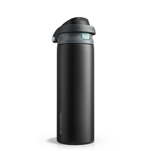 Encool 24-oz. Leakproof Insulated Water Bottle: $15.99