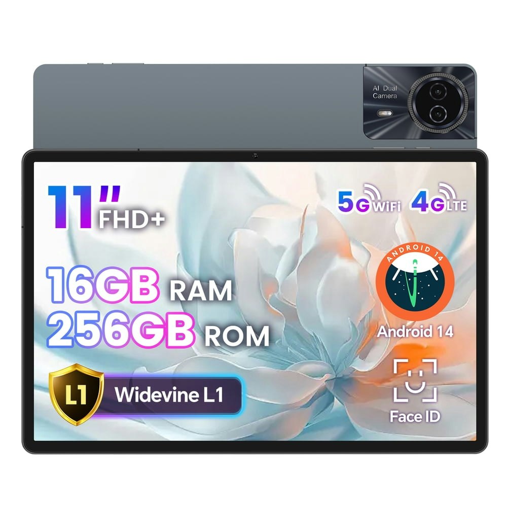 11-inch Android 14 Tablet 256GB: $109.79