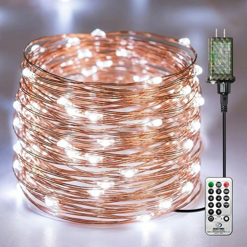 Fairdeer 33-Foot 100-LED Plug-in Fairy Lights: $7.59
