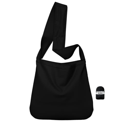 Nanobag 19L Foldable Crossbody Bag: $12.76
