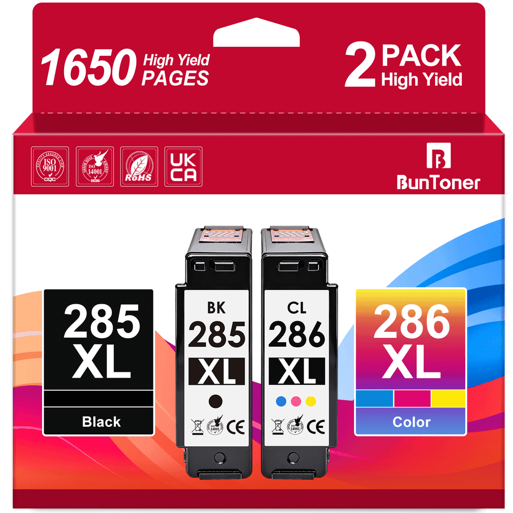 Canon 285XL and 286 Ink Cartridge Replacement 2-Pack: $60.89 Canon 285XL and 286 Ink Cartridge Replacement 2-Pack: $60.89