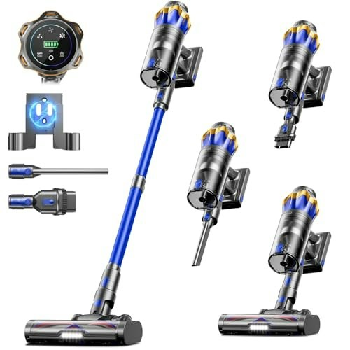 650W 55-kPa Cordless Stick Vacuum Cleaner: $132.99