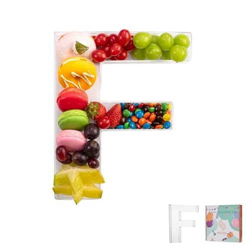 11-Inch Clear Acrylic Letter Charcuterie Tray: $15.19 11-Inch Clear Acrylic Letter Charcuterie Tray: $15.19