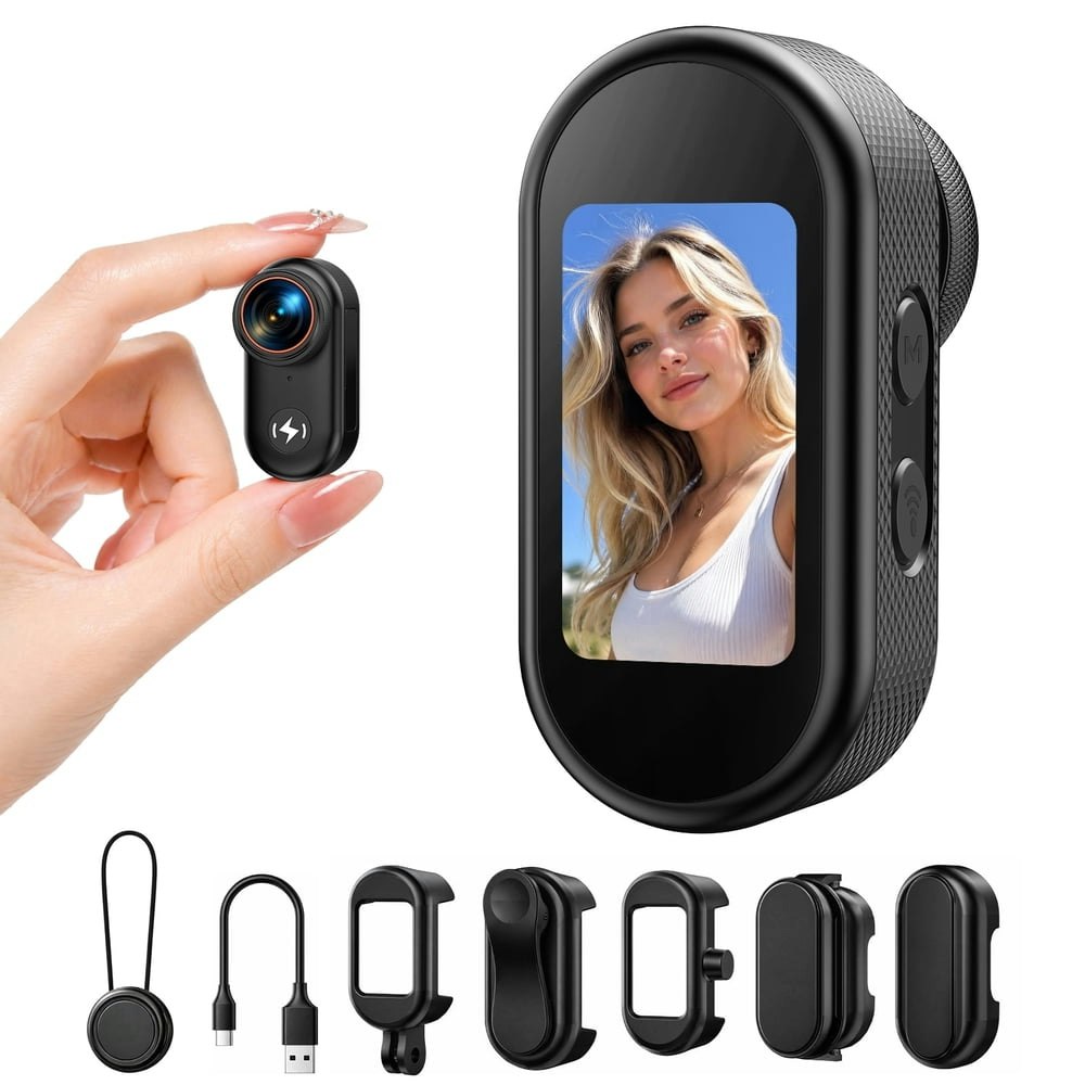 Campark 4K Mini Body Camera with 64GB Card: $79.99 Campark 4K Mini Body Camera with 64GB Card: $79.99