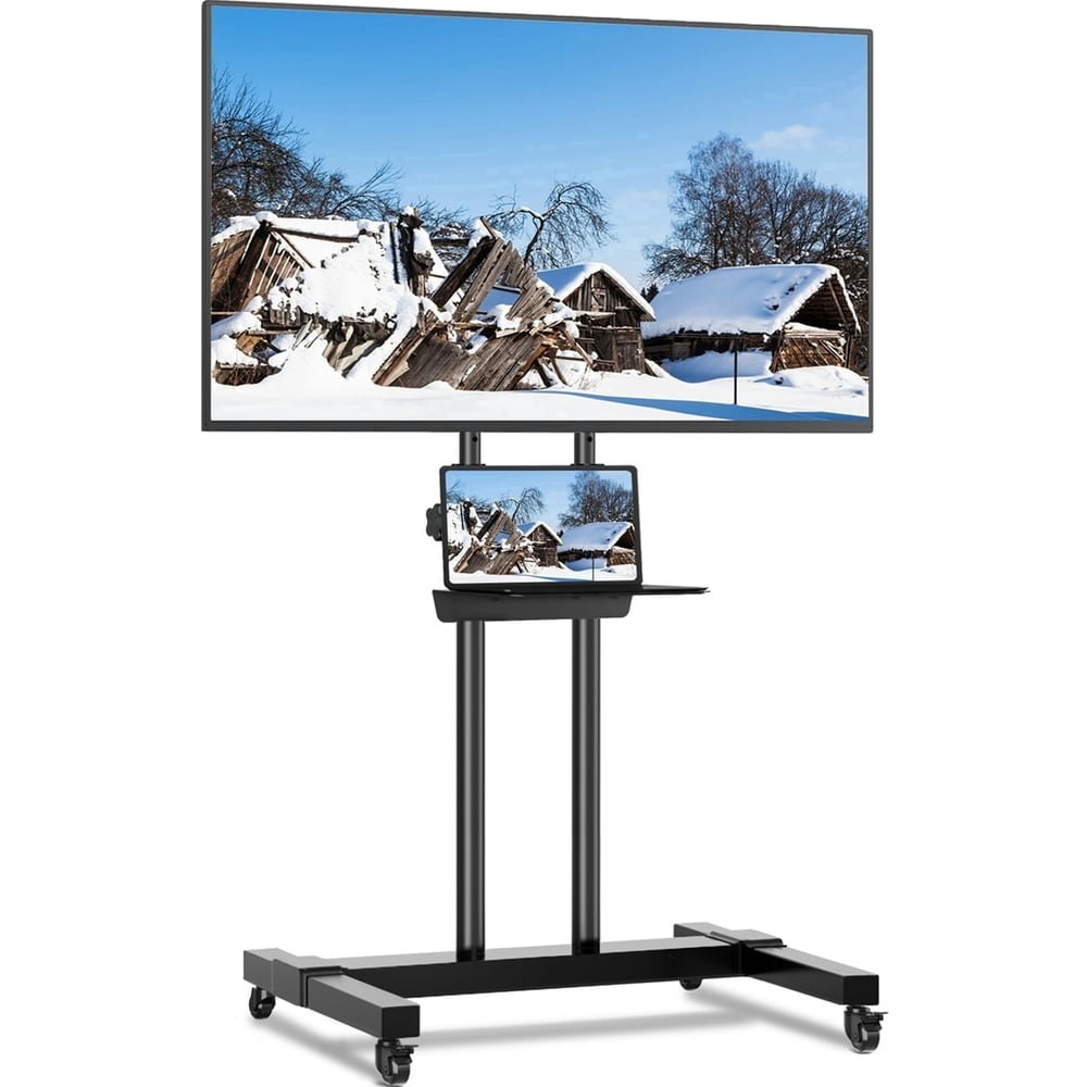 RTVR Mobile TV Floor Stand with Wheels: $89.99