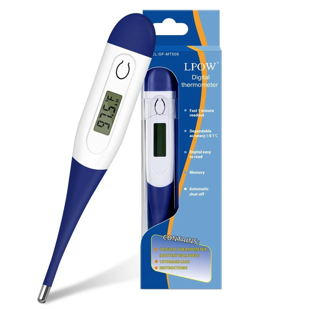 LPOW Digital Oral Thermometer: $6.29 LPOW Digital Oral Thermometer: $6.29