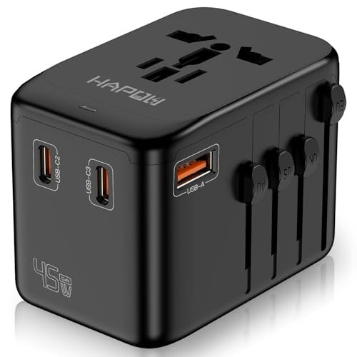 Hapow 45W International Travel Adapter: $18.23 Hapow 45W International Travel Adapter: $18.23