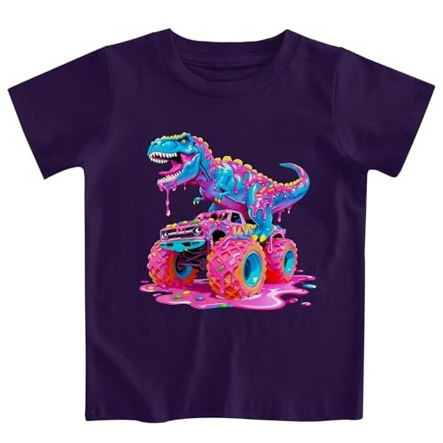 Lovekider Boys 6T Dinosaur Truck Cotton T-Shirt: $11.99