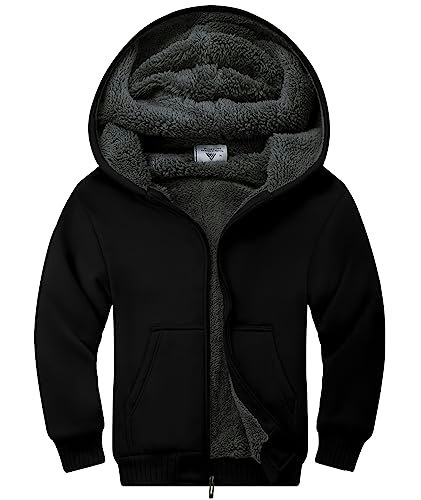 Zity Boys Sherpa-Lined Zip-Up Fleece Hoodie: $31.33 Zity Boys Sherpa-Lined Zip-Up Fleece Hoodie: $31.33