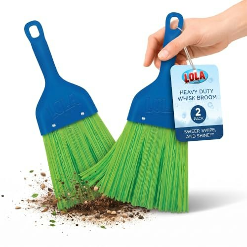 Lola Heavy Duty Whisk Broom 2-Pack: $11.90 Lola Heavy Duty Whisk Broom 2-Pack: $11.90