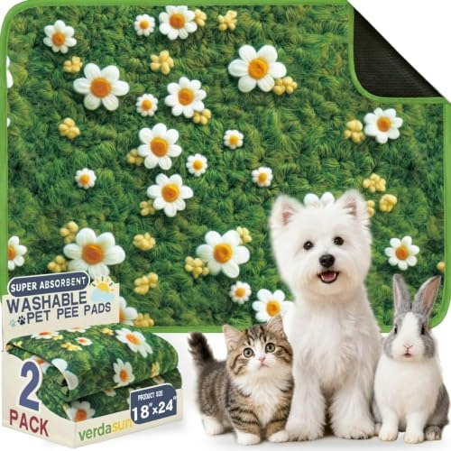 Washable Dog Pee Pads 2-Pack: $7.99