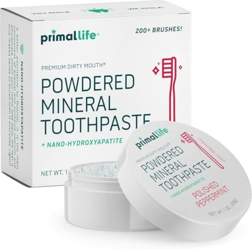 Primal Life Organics Dirty Mouth Peppermint Toothpowder 1-oz.: $20.79