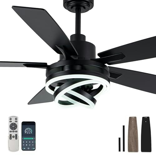 Bella Depot 52-inch Modern Ceiling Fan with Light and Remote: $111.99 Bella Depot 52-inch Modern Ceiling Fan with Light and Remote: $111.99
