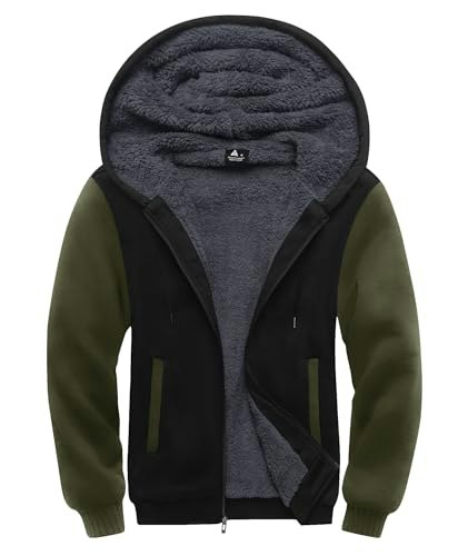 Scodi Men's Heavyweight Fleece Zip-Up Hoodie: $37.98 Scodi Men's Heavyweight Fleece Zip-Up Hoodie: $37.98