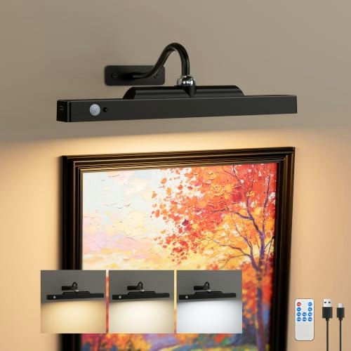 Motion Sensor Wireless Picture Light: $15.19 Motion Sensor Wireless Picture Light: $15.19