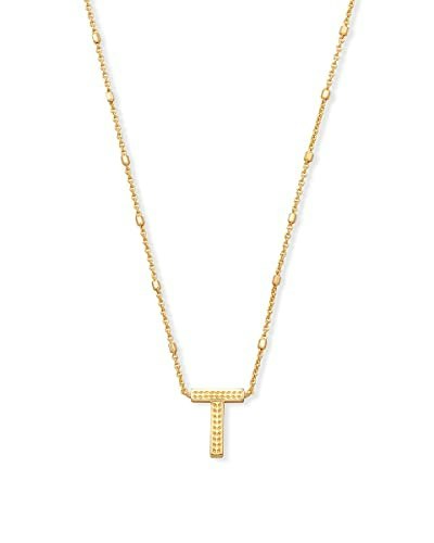Kendra Scott Letter T Pendant Necklace: $35 Kendra Scott Letter T Pendant Necklace: $35