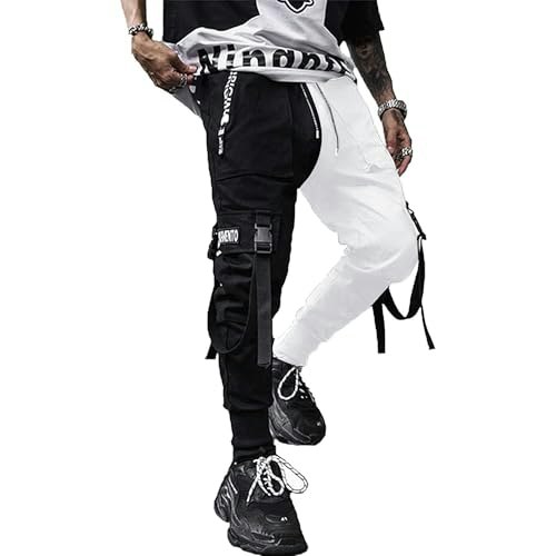 Xyxiongmao Men's Techwear Cargo Jogger Pants: $23.99 Xyxiongmao Men's Techwear Cargo Jogger Pants: $23.99