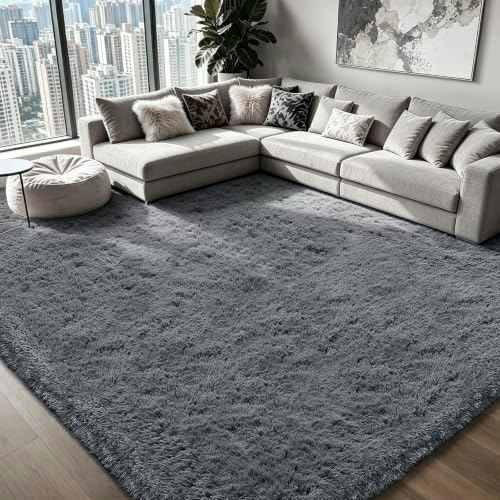 5x8 Fluffy Shag Area Rug: $31.75 5x8 Fluffy Shag Area Rug: $31.75