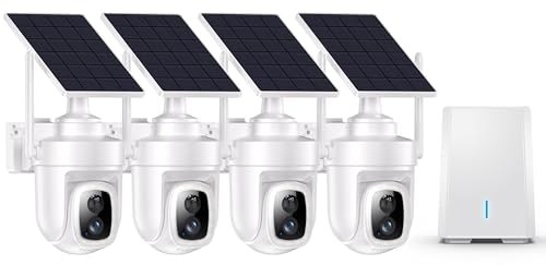 Fociey 4K Solar Wireless Outdoor Security Camera: $265.99